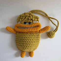 パクパクモンスター編み物キーケース キーケース Macrame ・桂 通販