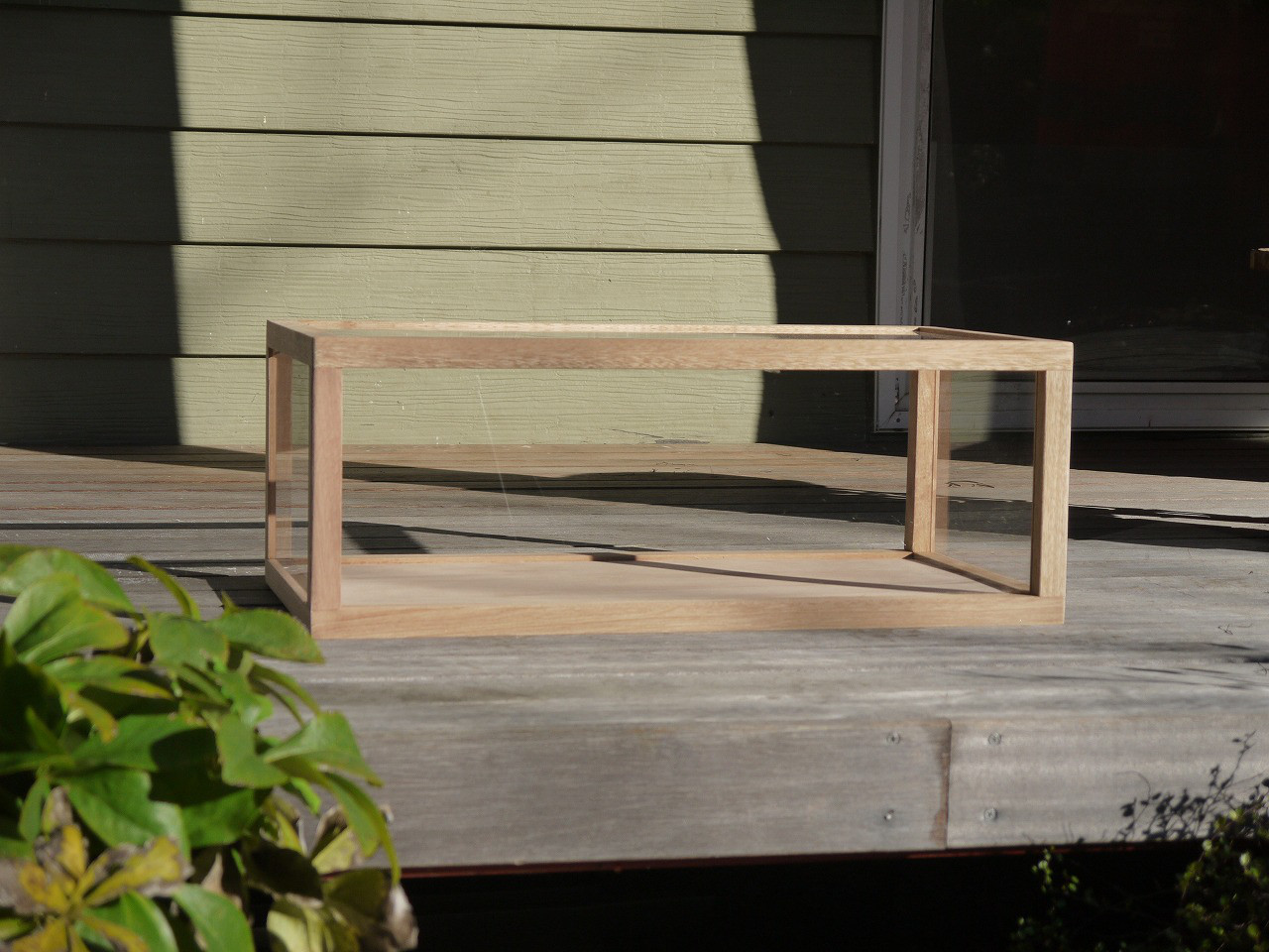 【はら様専用】木製のショーケース　③　☆サイズオーダー!!☆