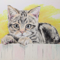 B5サイズの色鉛筆似顔絵描きます！【人物1人～4人まで】 絵画 実幸