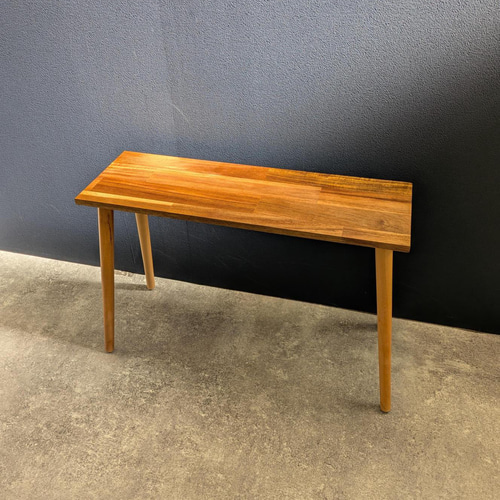Woodレッグデザインの木製ベンチ 脚取り外し可能 アカシア /DY31 椅子