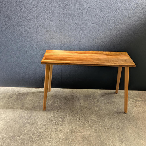 Woodレッグデザインの木製ベンチ 脚取り外し可能 アカシア /DY31 椅子