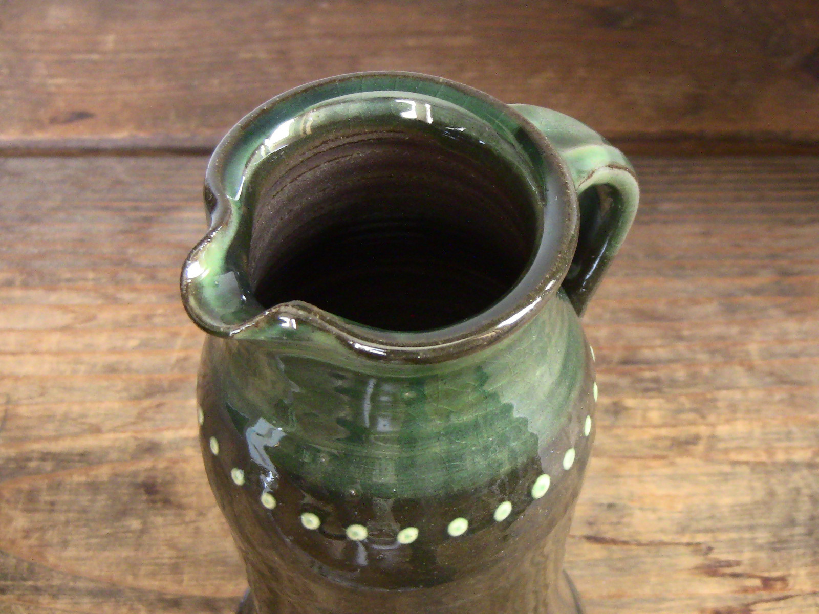 いっちんピッチャー（織部）