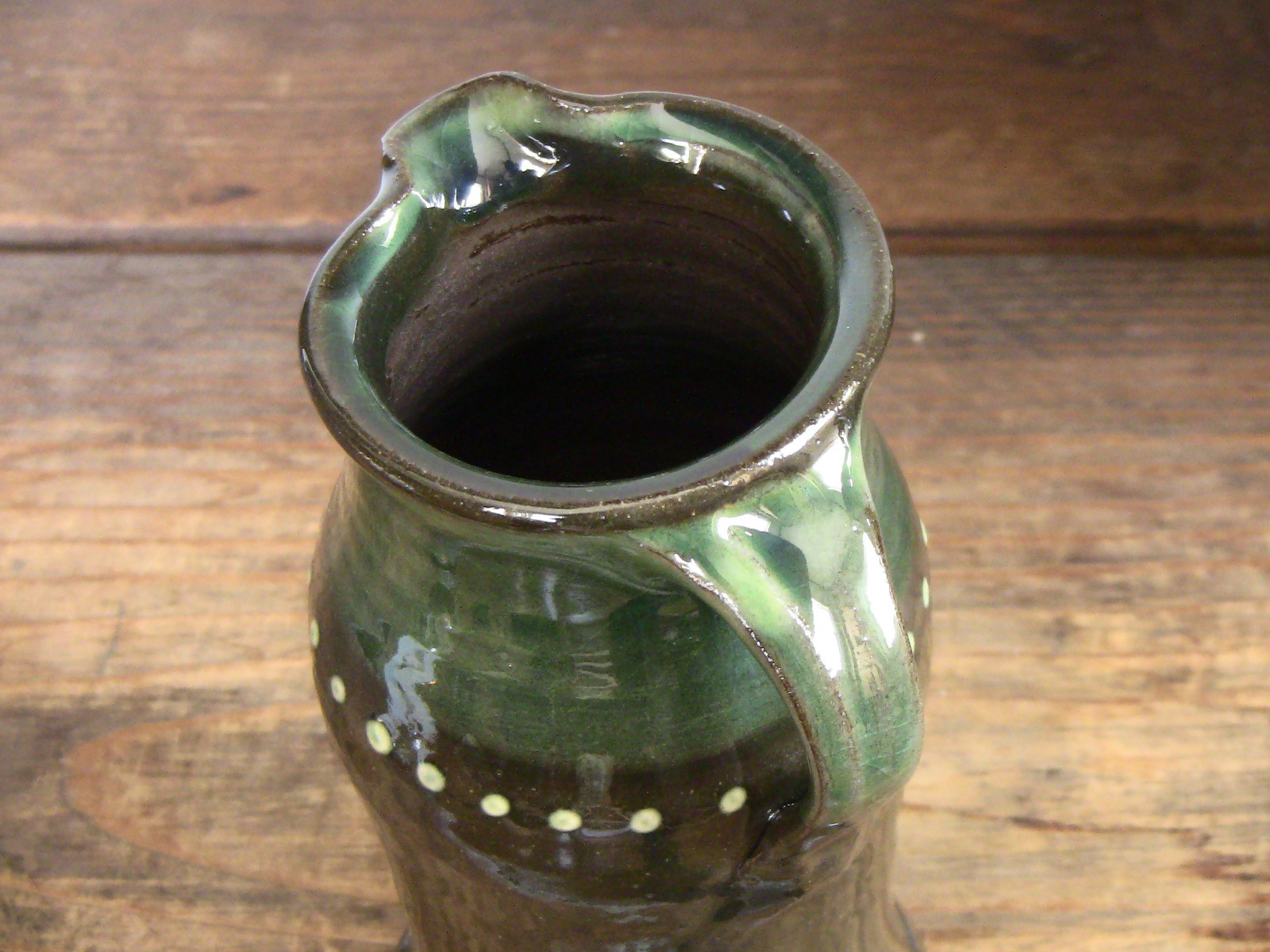 いっちんピッチャー（織部）