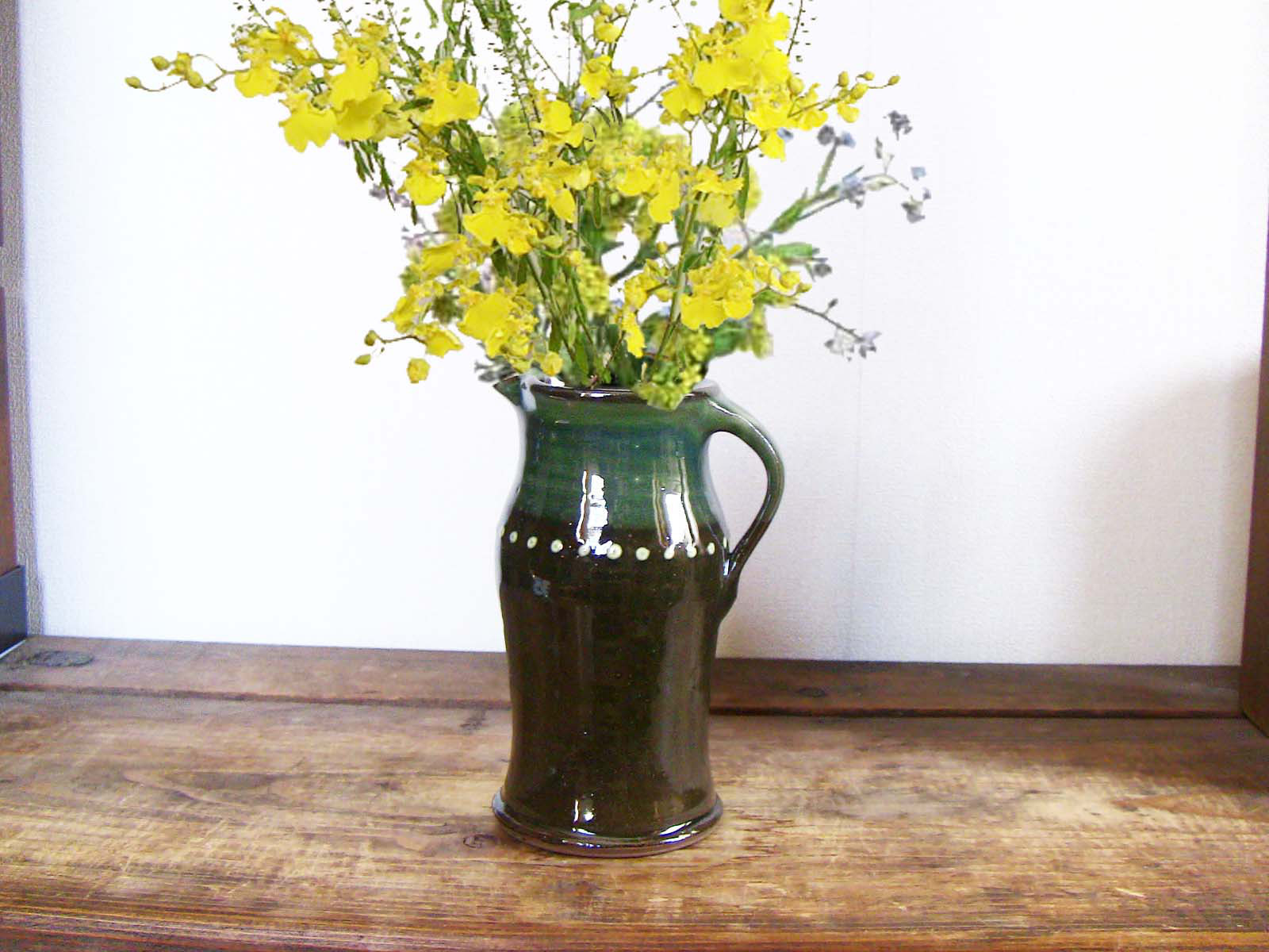 いっちんピッチャー（織部）