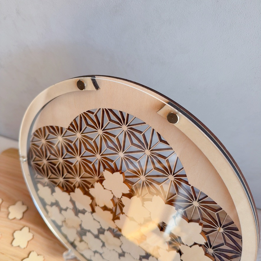 和モダン ウェディングドロップス ｜結婚証明書  ハートドロップス ゲスト参加型 寄せ書き　アクリル【co22】