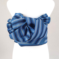 セール＊可憐な華紋 振袖用祝い帯 作り帯付け帯 胴巻き〜90cm シルク