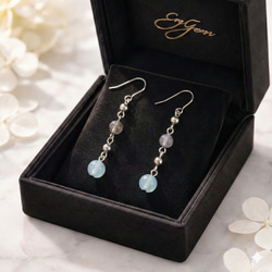 アクアマリン ピアス のおすすめ人気通販 検索結果｜Creema(クリーマ