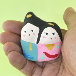 縁起物・文殊菩薩28（土人形） その他人形 坊さん玩具工房 通販