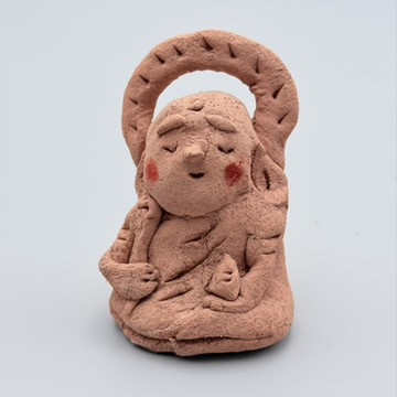 地蔵菩薩（手びねり/テラコッタ製）