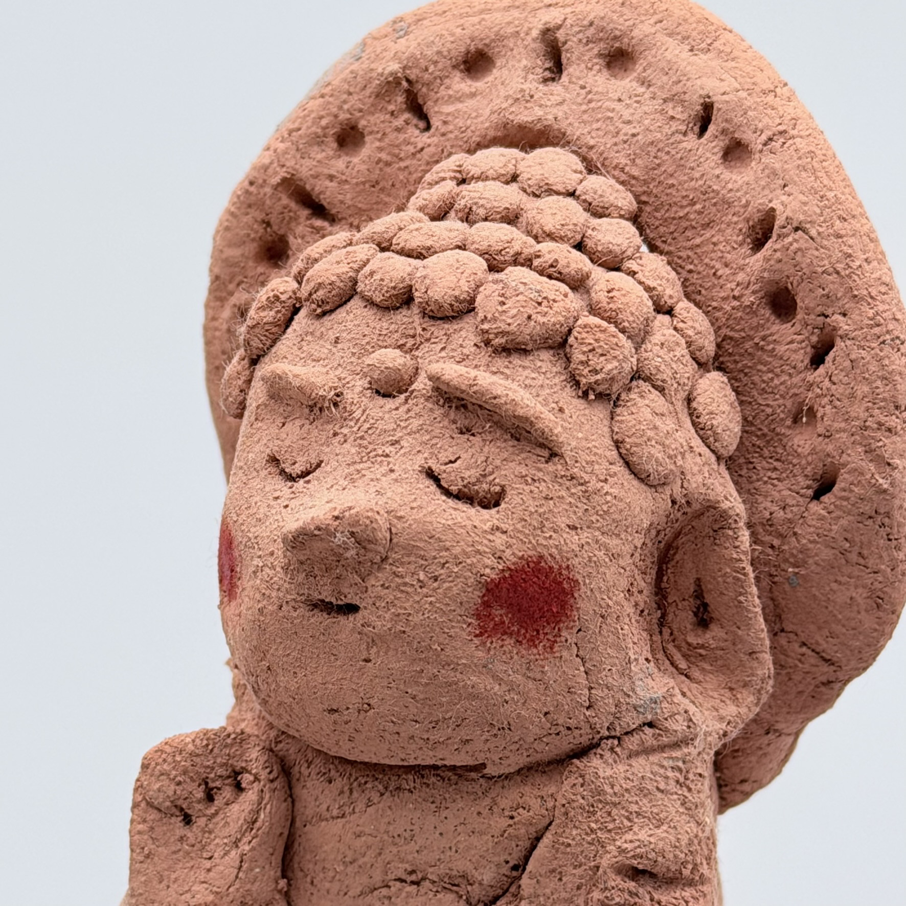 阿弥陀如来（手びねり/テラコッタ製）