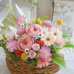 ニュアンスカラーのブーケ 胡蝶蘭 ウェディングブーケ＆ブートニア