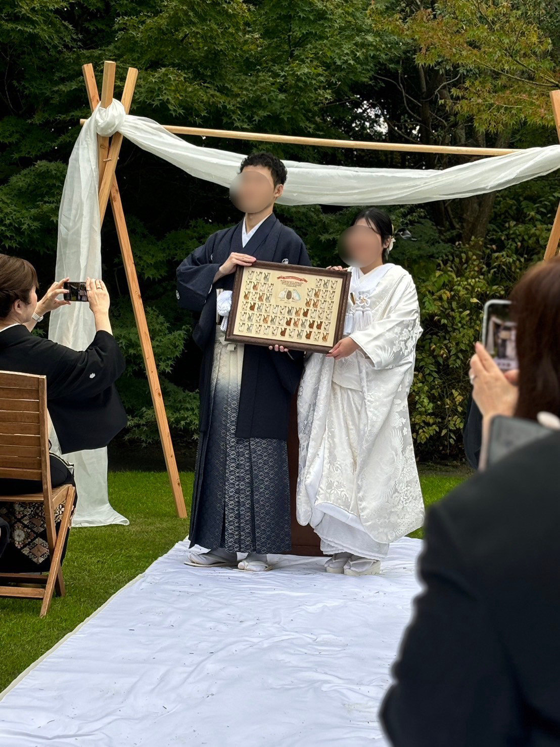 結婚証明書ー誓い@猫の集会｜ 猫好き専用｜ ゲスト参加型ウェルカムボード｜【送料無料】人前式におすすめ！猫のチップ