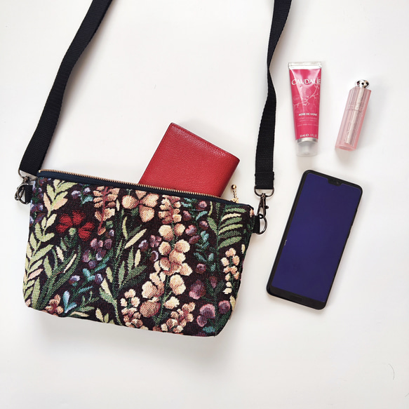 新作SALE！20％OFF】フランス生地・容量たっぷりサコッシュ トート