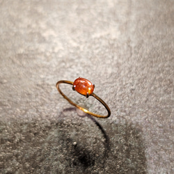 アバロンシェル リング フロストクォーツリング 天然石 リング 天然石