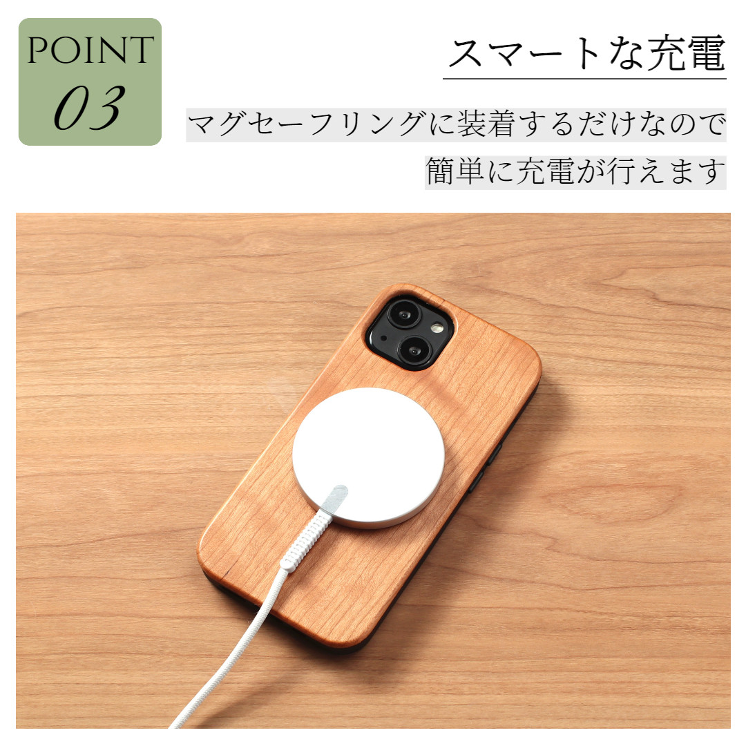 iphone14 ケース リング付き 木製 14Plus 14Pro MAX magsafe スタンド パイソン柄 ペア