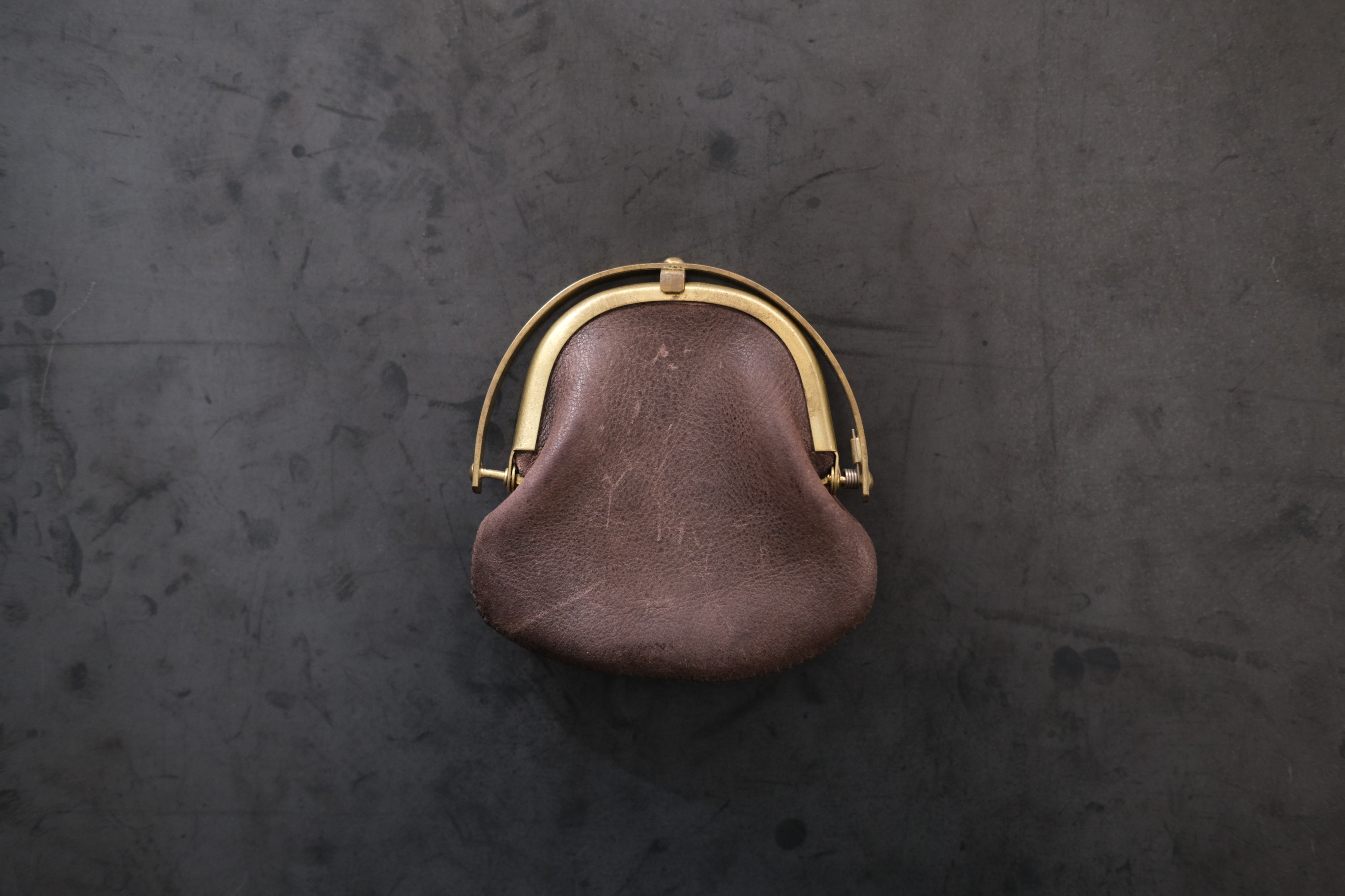 【new】コインケース ＜牛革 mocha＞  小銭入れ