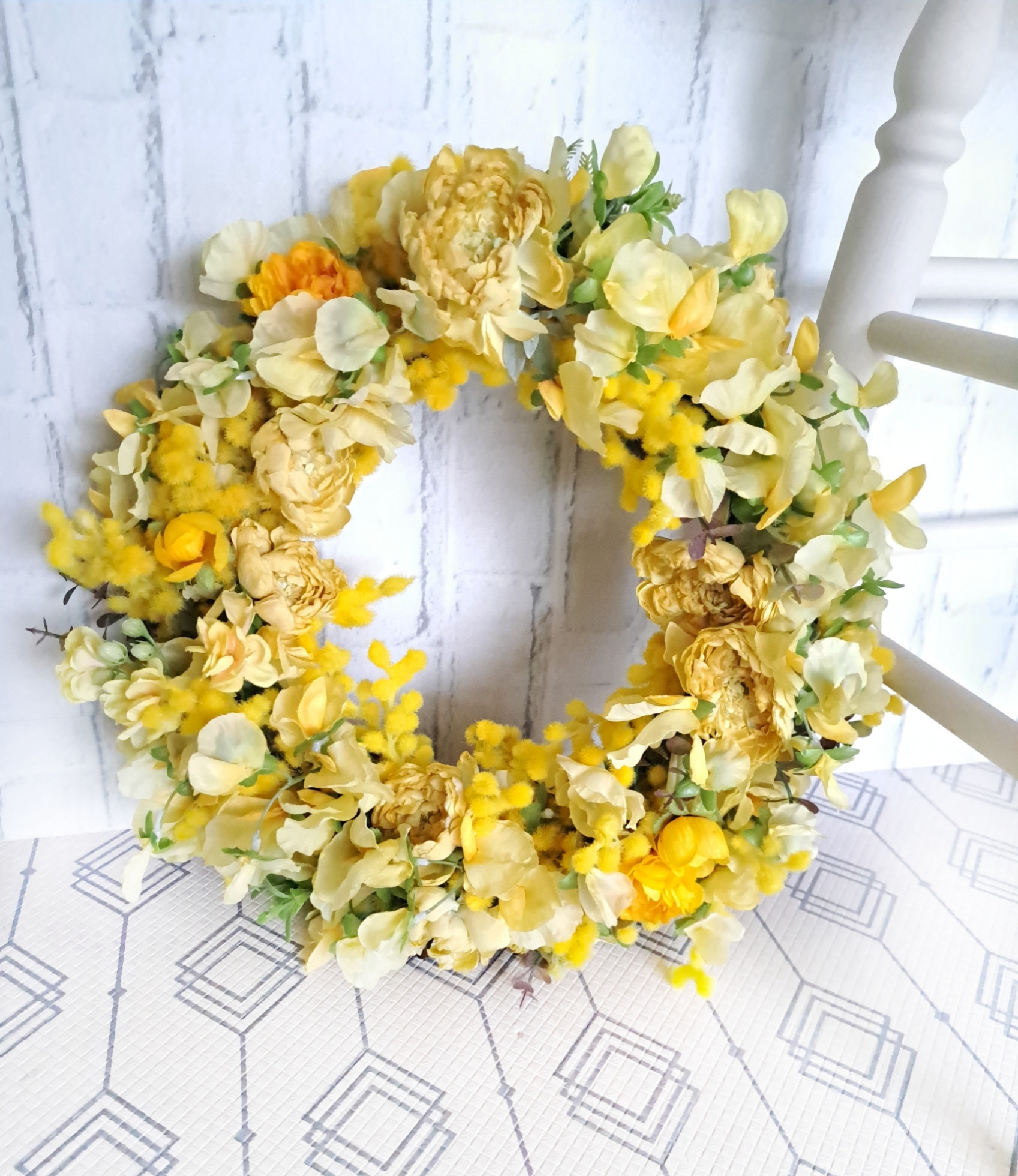 ミモザのイエローリース