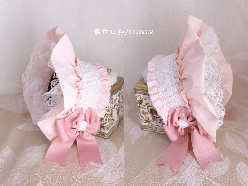 ボンネ風カチューシャ