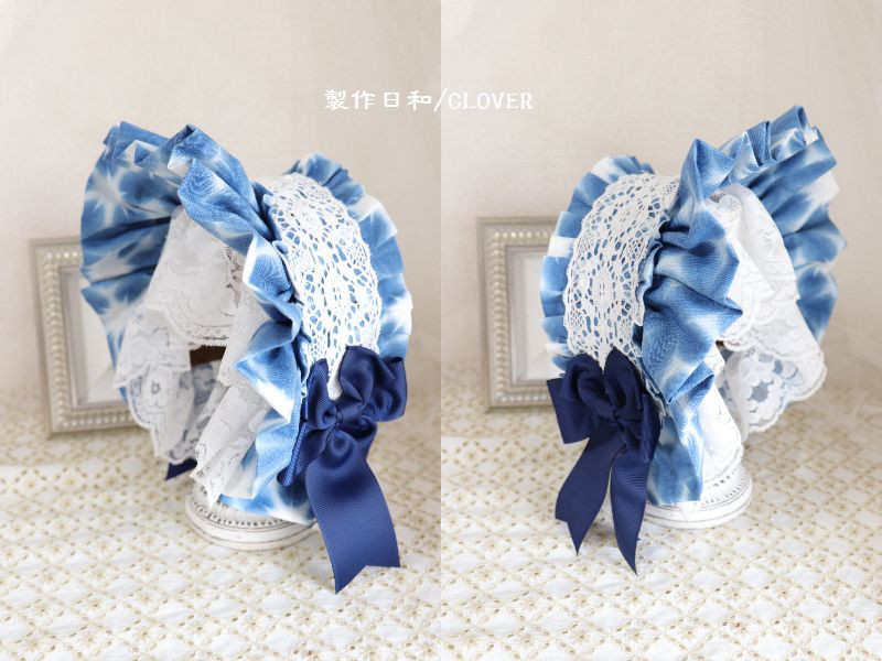 ボンネ風カチューシャ