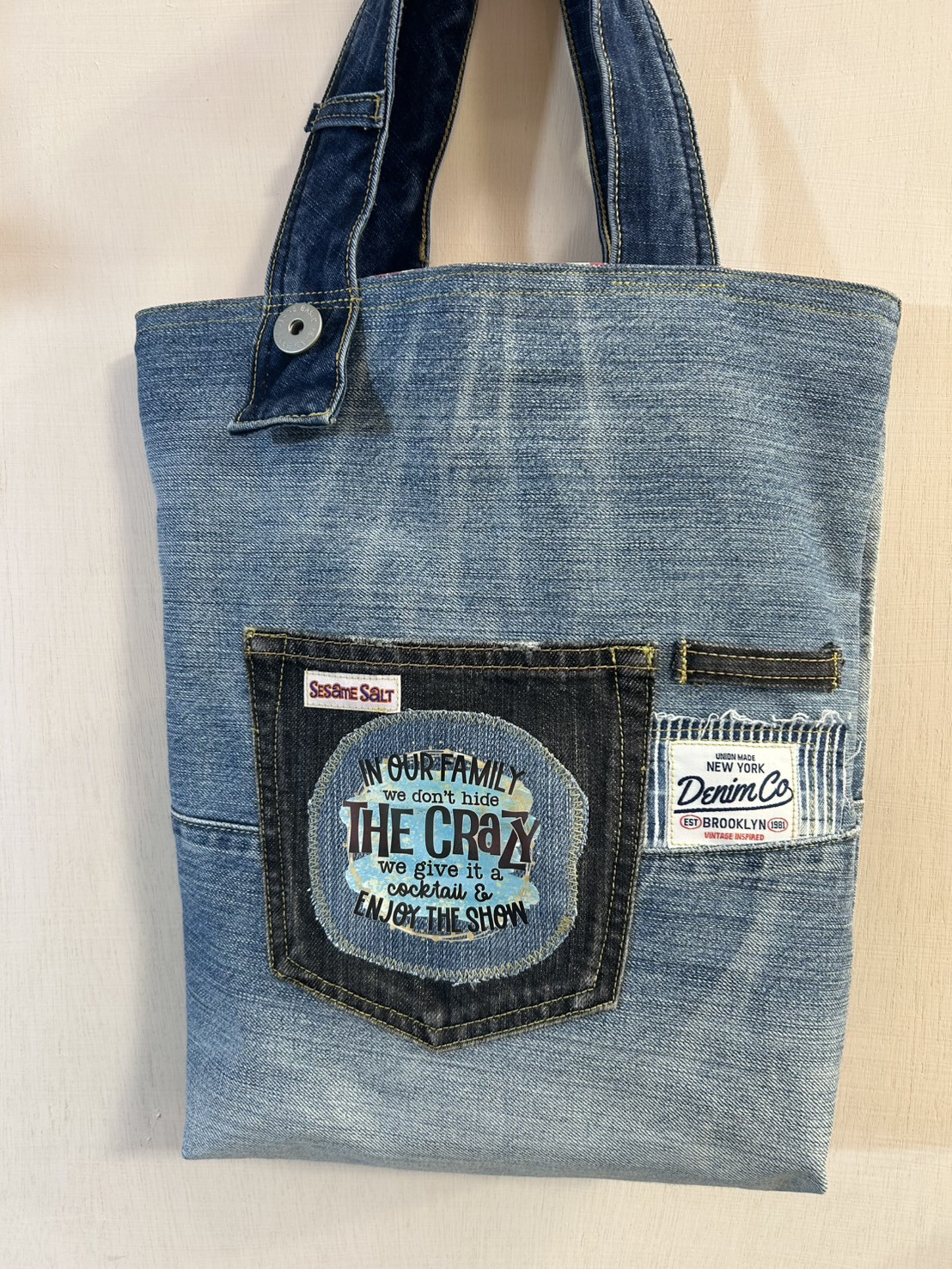 デニムリメイクバッグ34