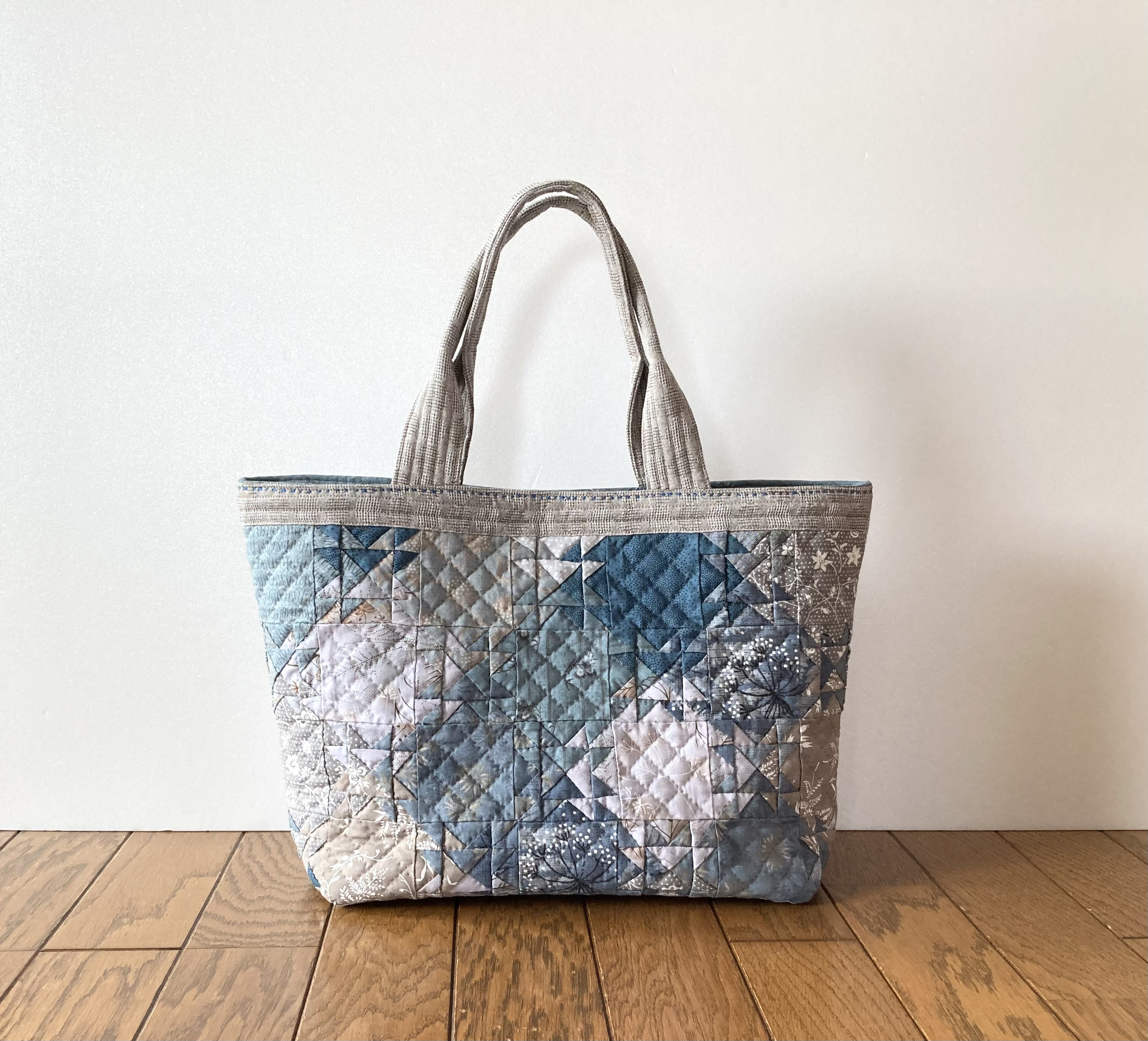 パッチワークキルトバッグ