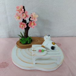 お花見 ネコ ミニチュア その他雑貨 パンダのtaitai🐼 通販 20446715
