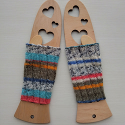 リストウォーマー☆ランデブー色＊洗濯機OK！ 1枚目の画像