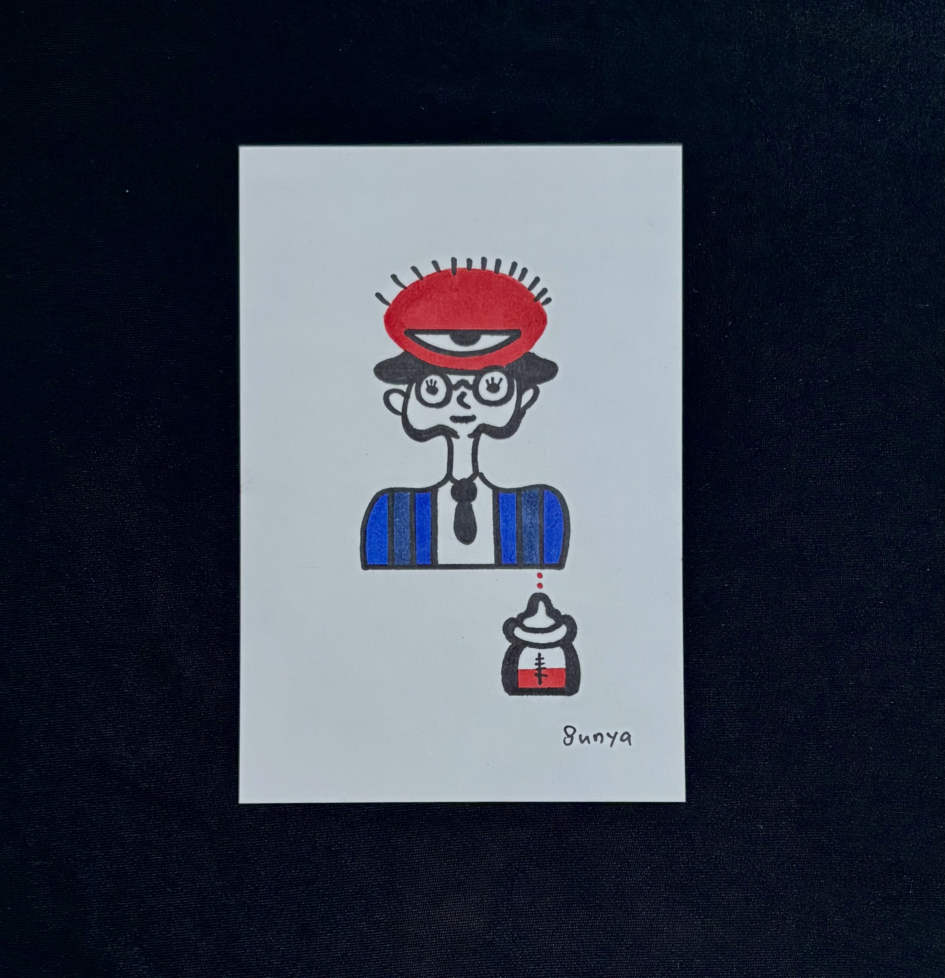 ekakistjun8「生む、赤い液体入りのほ乳瓶は。」