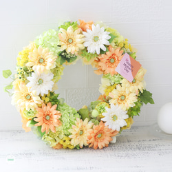 ガーベラ（花） リース のおすすめ人気通販｜Creema(クリーマ