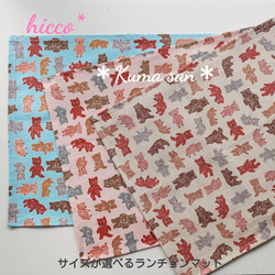 リバティ ランチョンマット＊メドウテイルズ＊入園入学＊ その他入園