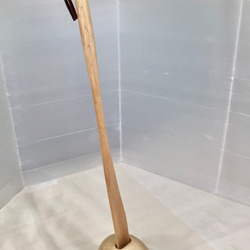 天然木 カイズカイブキ輪切り サイドテーブル 一点物 手造り サイド