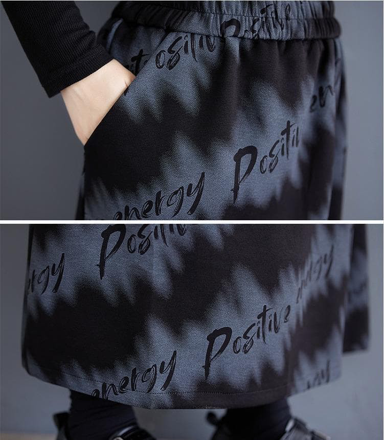 大きいサイズ セットアップ　スカート　パーカー　レディース 秋冬　春 長袖