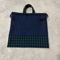 ヌビバッグ リボン刺繍 ピンク マザーズ トートバッグ 2way 2wayバッグ