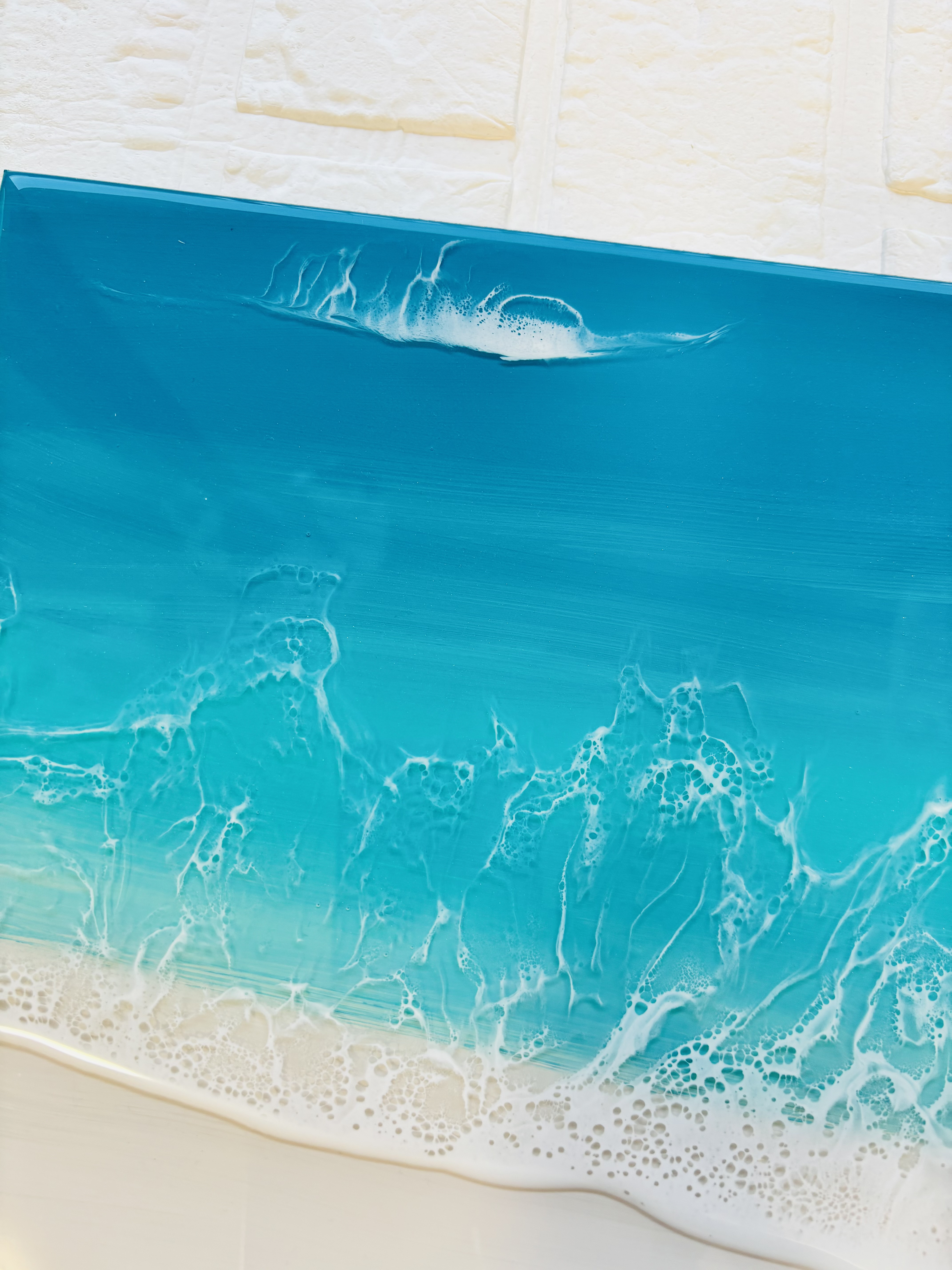 気持ちを整え新しい流れへ進みたい方へ 深呼吸する海 レジンアート42