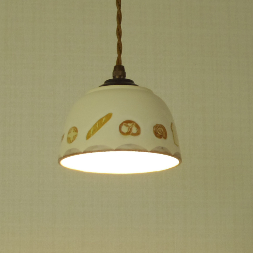 陶器のペンダントランプ 18