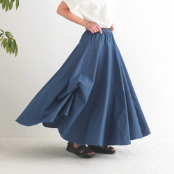 新款牛仔【自由搭配半身裙】銷售超過1500件 * 可自由搭配 * 隨心而動，展現優美身形 * 靛藍色 第10張的照片