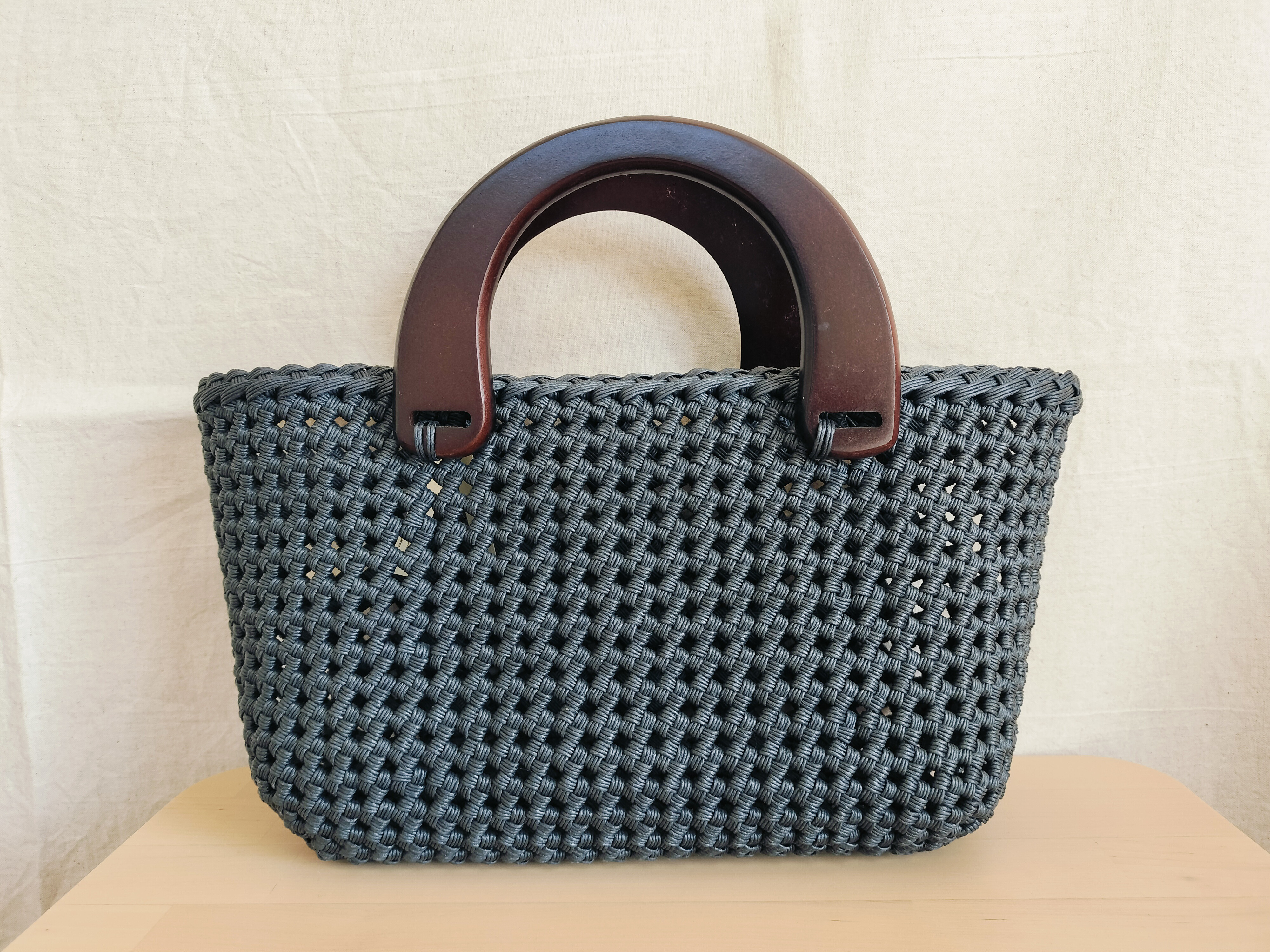 毎日のかごバッグ（あい）