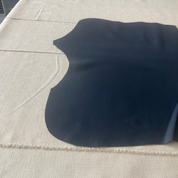 牛革バングラキップ　1枚革　紺　ネイビー　ハンドメイド＃No.CL91　レザークラフト　本革 3枚目の画像