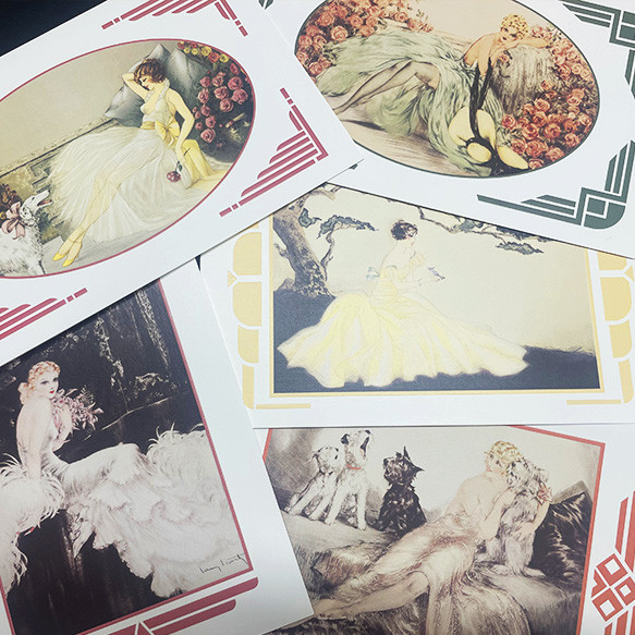 ヴィンテージカード5pcs（No.cardE）