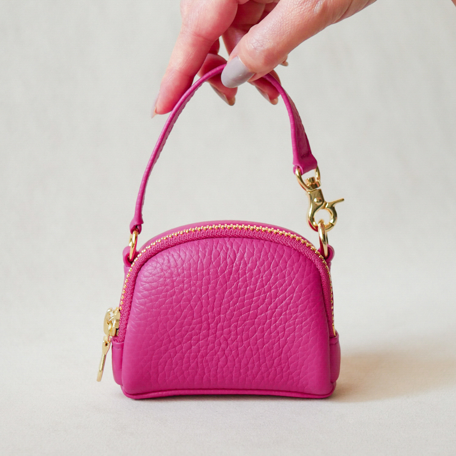 マイクロキーバッグ　/ フューシャ　-フレンチ トリヨン-