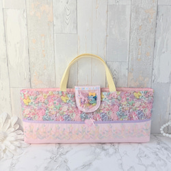 受注制作】防災頭巾カバー 背もたれ シマエナガ 防災頭巾カバー