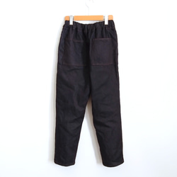 再販！× 11  新！デニムのなんでもないパンツ  中厚の11oz  日本製の本格デニム  濃いめのインディゴ 10枚目の画像