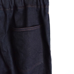 再販！× 11  新！デニムのなんでもないパンツ  中厚の11oz  日本製の本格デニム  濃いめのインディゴ 11枚目の画像