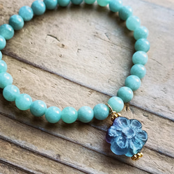 ◇緑瑪瑙龍神天珠＆ドラゴンアゲート（龍紋瑪瑙）のブレスレット⁡ 9000