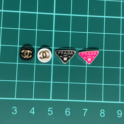 ネイルパーツ ロゴ デコパーツ ブランド風 その他アクセサリー hana