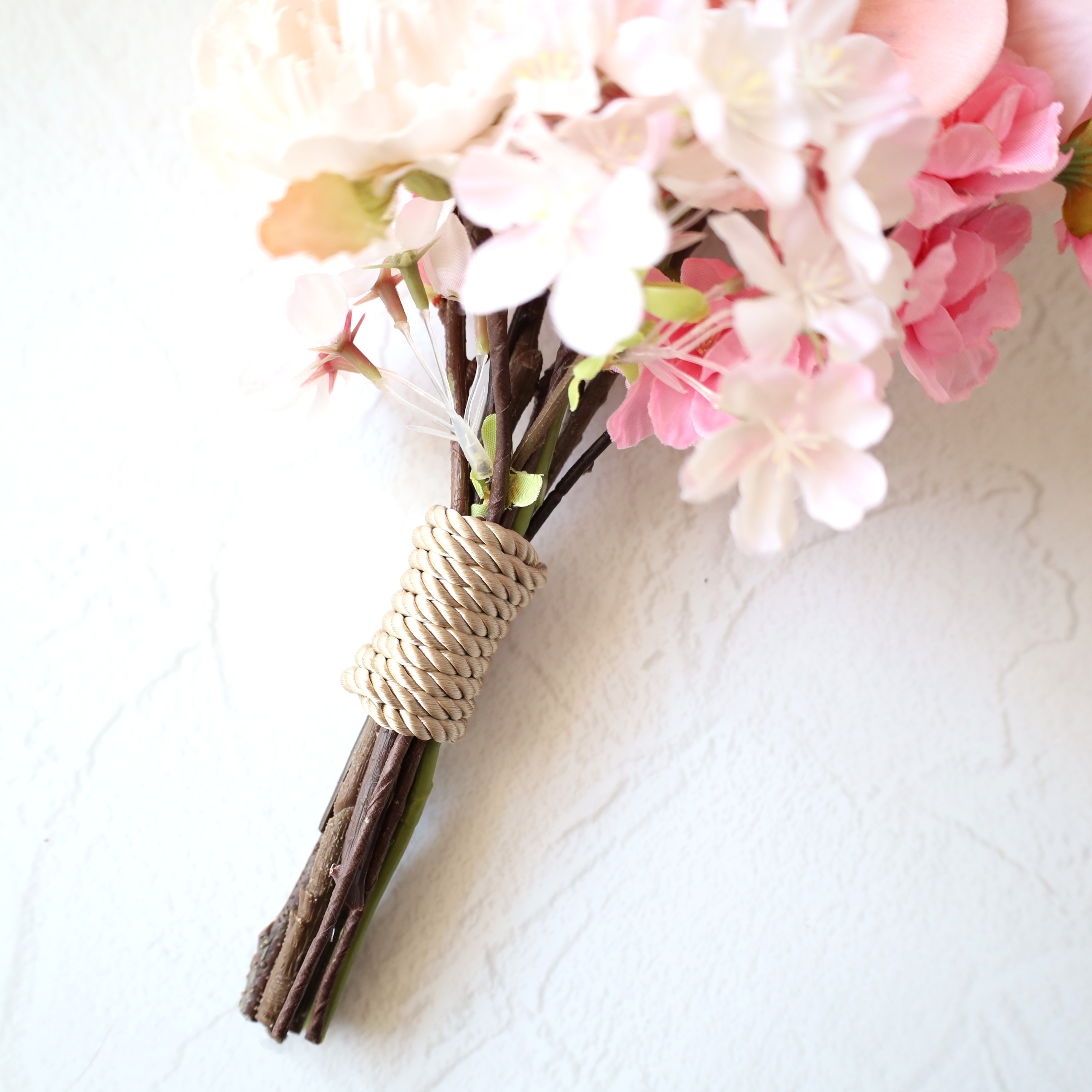 桜2026　春の息吹❀桜束　和装婚　和装ブーケ　和装小物　ブーケ　クラッチブーケ　ブライダル　ウェディング　結婚式　花束