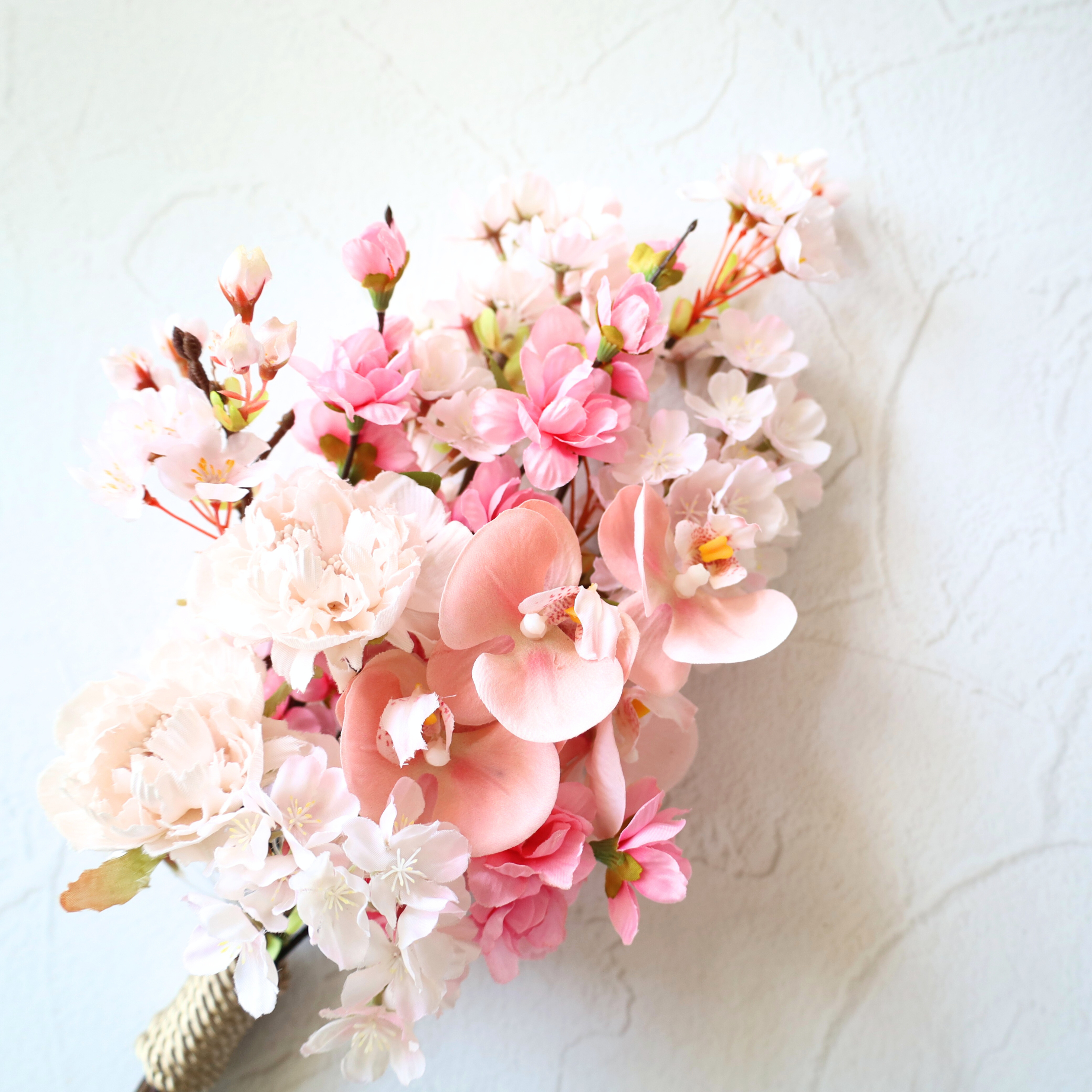 桜2026　春の息吹❀桜束　和装婚　和装ブーケ　和装小物　ブーケ　クラッチブーケ　ブライダル　ウェディング　結婚式　花束