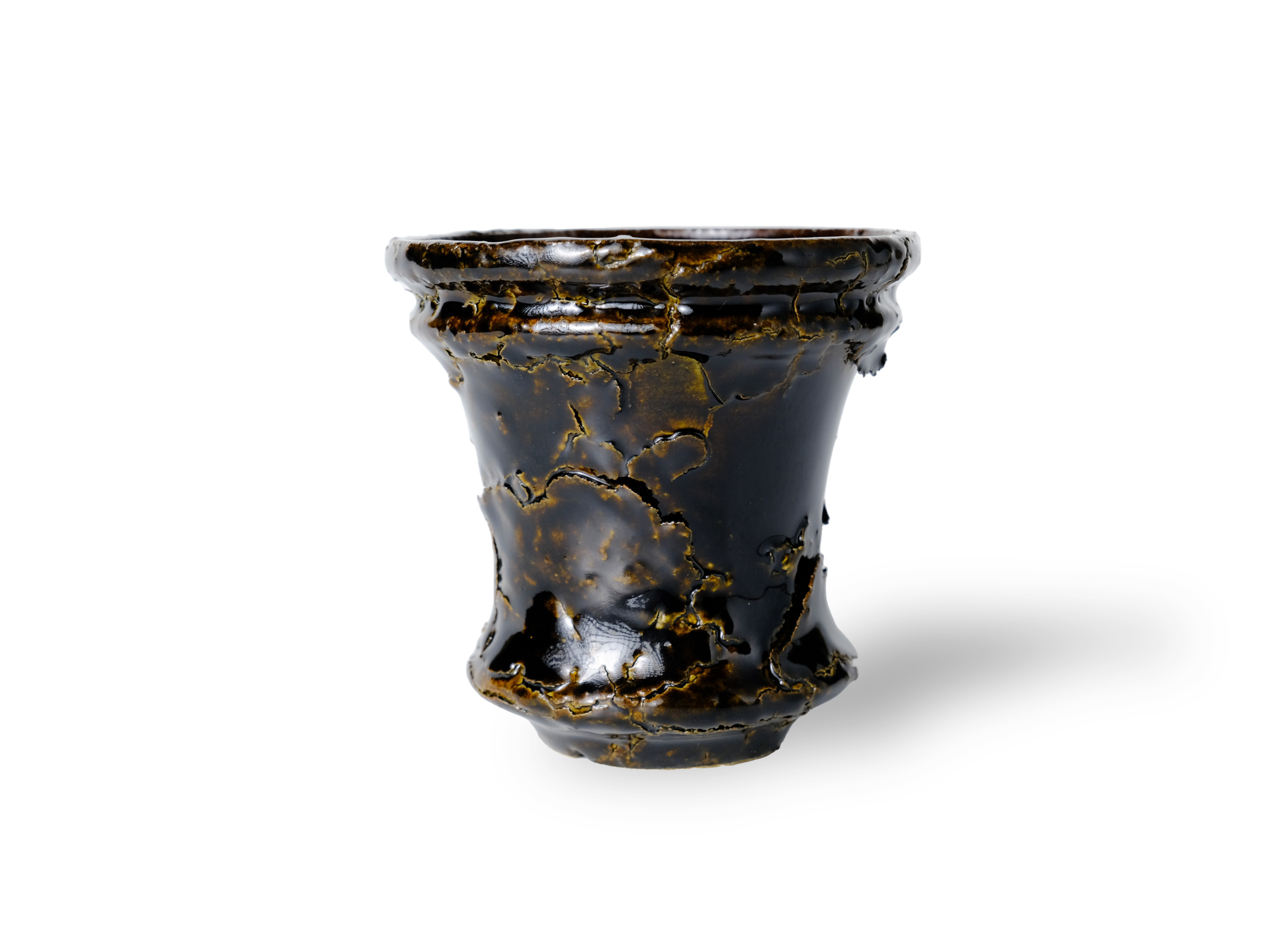 パルバコステリッチオ / M / 亀裂天目（鉢・プランター）