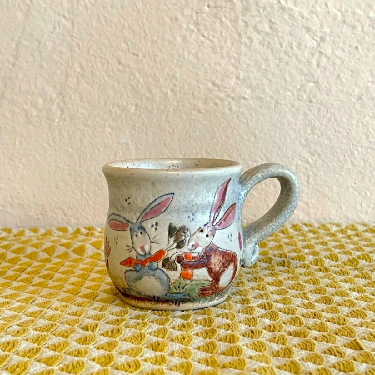 【ミニマグ（マグカップS）】　うさぎ　お食事 4,400円