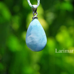 蒼い景色☆ターコイズ マクラメペンダント 217 ネックレス・ペンダント